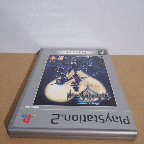 Kingdom Hearts platinum case and cover for Playstation 2 used