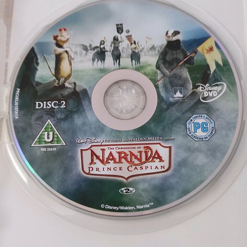 The Chronicles of Narnia Prince Caspian DVD like new with English subtitles