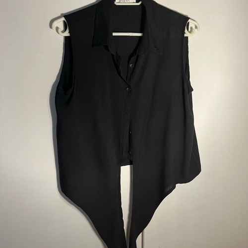 Anel sleeveless shirt black like new, size M