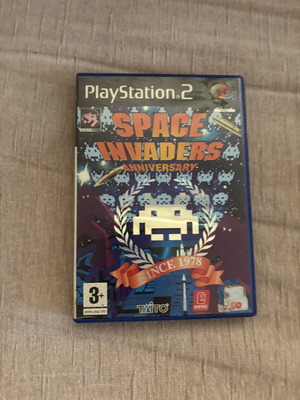 Space Invaders Anniversary PlayStation 2 PS2 game used, English
