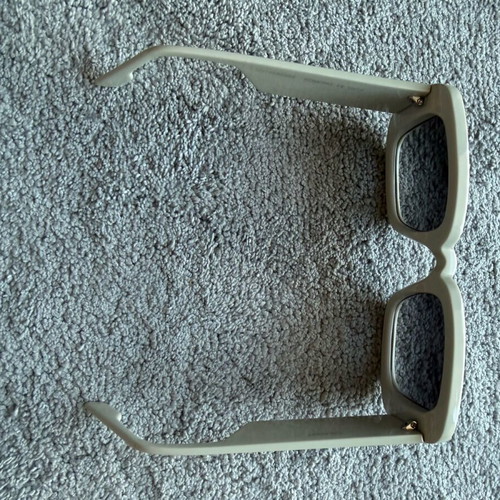 Komono sunglasses like new, white and beige