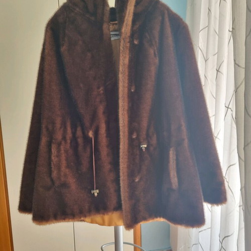 Vegan fur impressive synthetic brown new