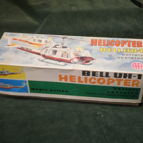 Helicopter Police Toy BELL UH-1 new by Ananias Ananiadis