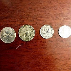 Ασημένια Νομίσματα ξένα