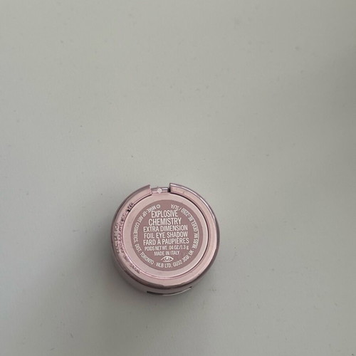 Mac eyeshadow like new, pink with glitter