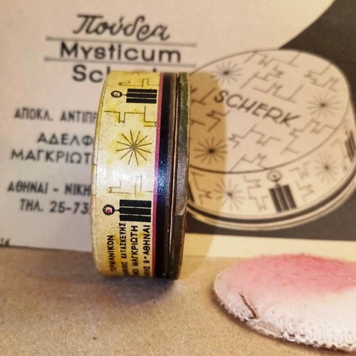 Collectible art deco Compacte Mysticum by Scherk like new