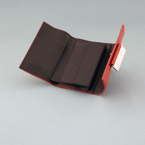 By Far women's wallet new, genuine leather, orange