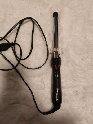 Hair curling iron used