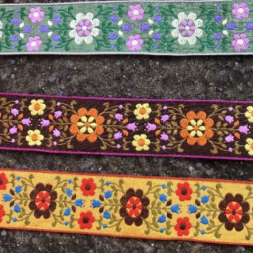 Belts for folk costume pafti new, set of 3