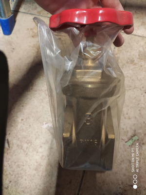Brass valve 3 inch PN16 from Italy new