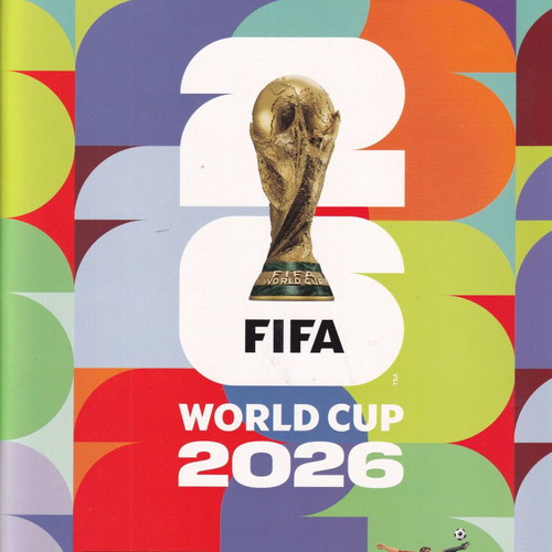 Panini FIFA World Cup 2026 Sticker Album new with 6 stickers