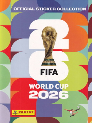 Άλμπουμ αυτοκόλλητων Panini FIFA World Cup 2026 καινούργιο με 6 αυτοκόλλητα