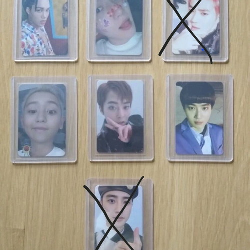 Exo photocards like new, multiple Kpop cards