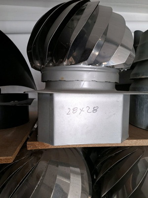 Fireplace cap new, dimensions 280x280mm