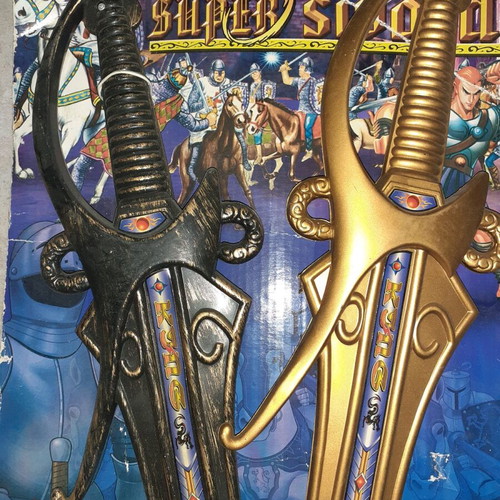 Super sword set of 2 new swords for play or costume