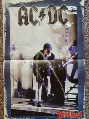 Rock Hard AC/DC Nickelback poster