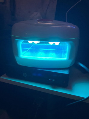 Nail lamp 14W like new, fully functional