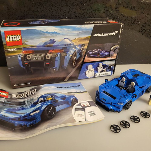 Lego 76902 Speed Champions McLaren Elva like new, 2021