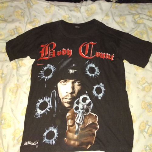 Body Count short-sleeve shirt used, 90s rare