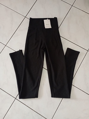Bershka Black Elastic Pants New XS