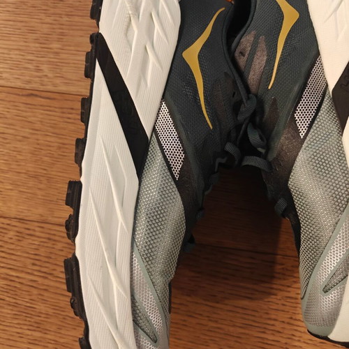 Hoka Speedgoat 7 running shoes, size 44.5, grey green