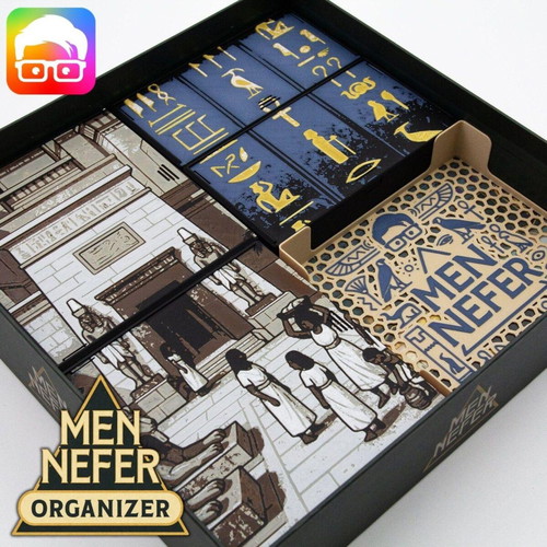 Men Nefer Board Game Organizer new, fits sleeved cards