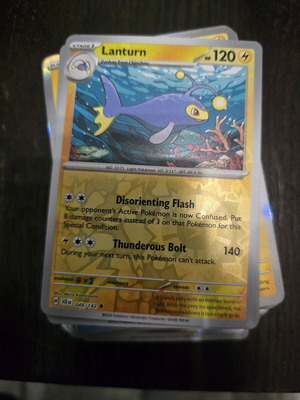 Lanturn Pokemon card new