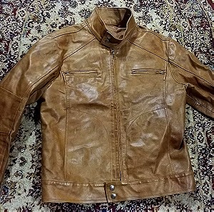 Leather jacket M -L
