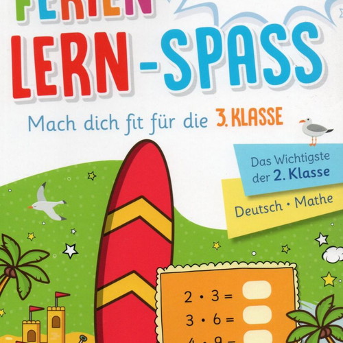 Ferien-Lern-Spaß new, workbook for 2nd grade review