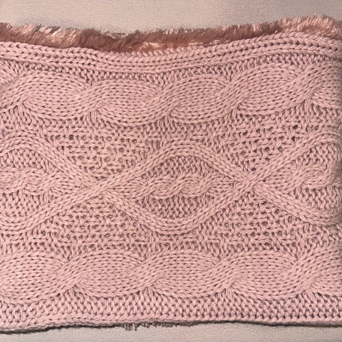 Scarf type neck like new, double-sided