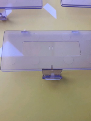 Game Boy Pocket battery cover new transparent