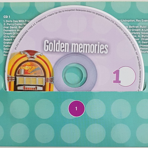Golden Memories The Gold Party Collection 4 CD like new