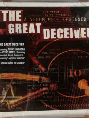 The Great Deceiver A Venom Well Designed CD μεταχειρισμένο, metal