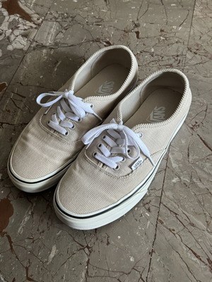 Vans Authentic Corduroy sneakers French Oak μπεζ νούμερο 42 σαν καινούργιο