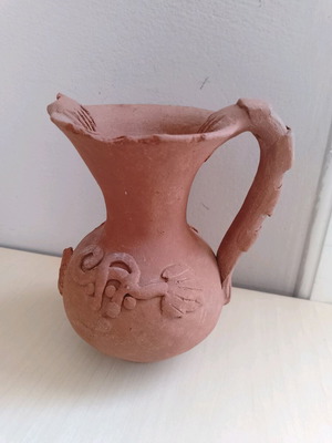 Kornos Pottery Cyprus used, with minor damage