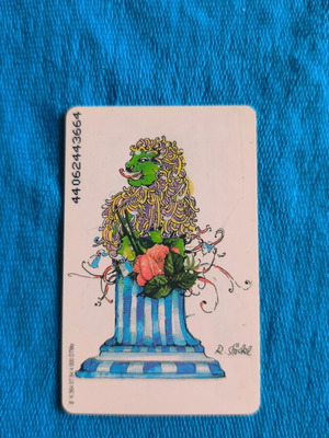 German phone card used