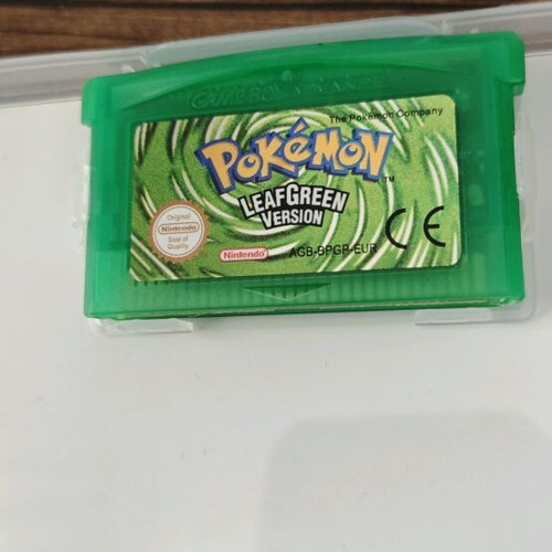 Pokemon Leafgreen Proxy Gameboy Advance like new with case