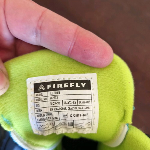 Inline Roller Firefly ABEC 1 64 mm adjustable size 29-32 with Globber protective gear like new