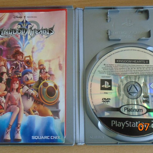 PlayStation 2 games set of 6 used, Kingdom Hearts, Naruto, Dragonball Z
