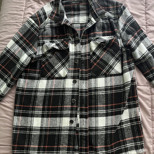LCW Casual Checked Shirt Jacket new, size M