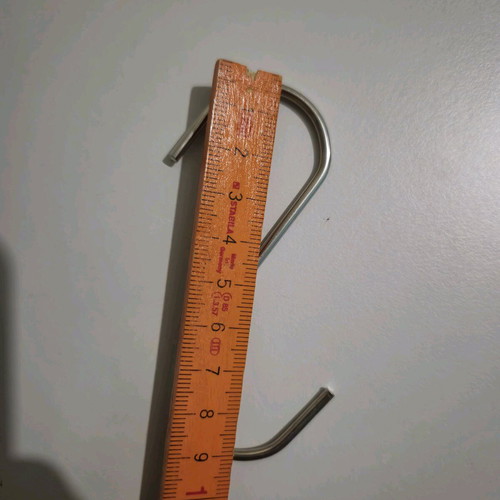 Metal hooks new, set of 7 pieces