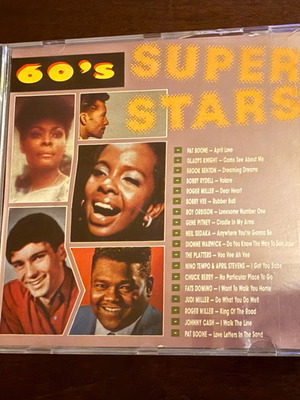 60's Super Stars CD used, collection of 18 hits