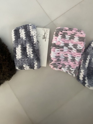 Handmade knitted book cover like new