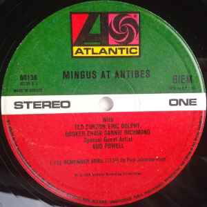 Mingus At Antibes vinyl record used, jazz