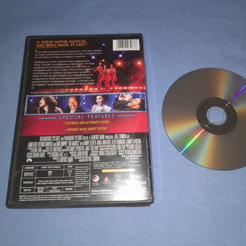 Dreamgirls DVD used with subtitles
