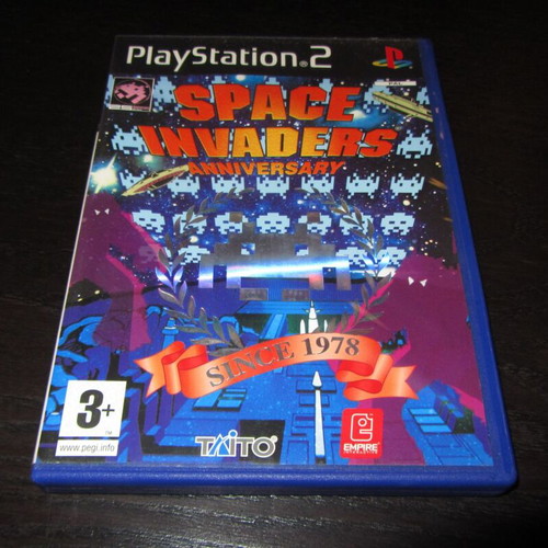 Space Invaders Anniversary Sony PS2 like new