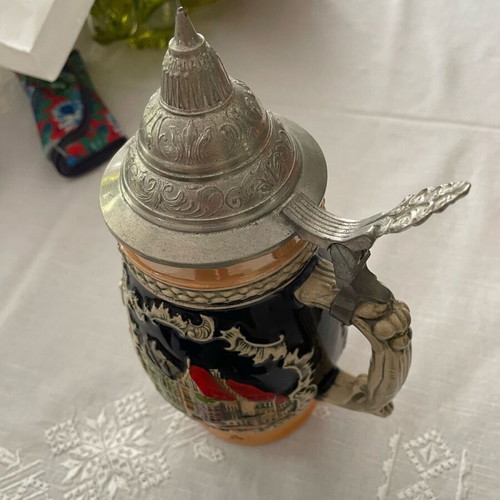 German ceramic beer mug like new