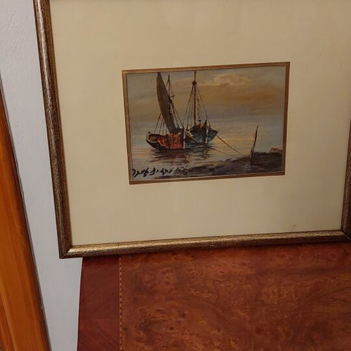 Seascape Paintings Set by Alexandros Dialetis like new