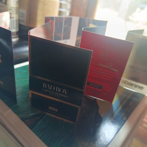 Mini men's perfume discovery set used, 10 pieces with Tom Ford and more