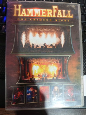 Hammerfall One Crimson Night DVD като нов, метъл